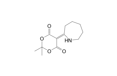 hexahydro-2H-azepine-delta^2,alpha-malonic acid, cyclic isopropylidene ester