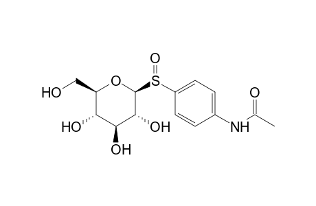 4'-[(beta-D-glucopyranosyl)sulfinyl]acetanilide