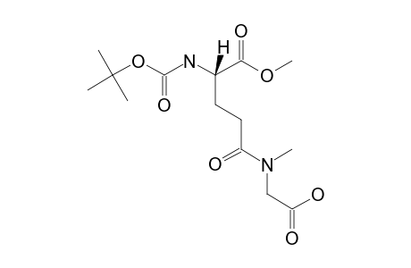 [(2R)-N-(TERT.-BUTOXYCARBONYL)-ALPHA-METHYLGLUTAMYL]-GAMMA-SARCOSINE-ESTER;ISOMER-#1