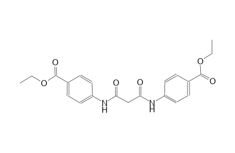 Benzoic acid, 4,4'-[(1,3-dioxo-1,3-propanediyl)diimino]bis-, diethyl ester