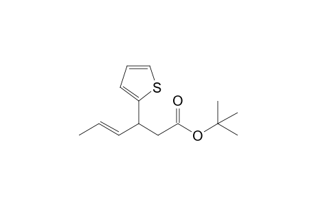 tert-Butyl 3-(2-thienyl)-4-hexenoate