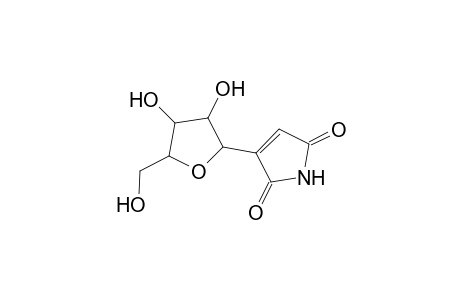 1H-Pyrrole-2,5-dione, 3-.beta.-D-ribofuranosyl-