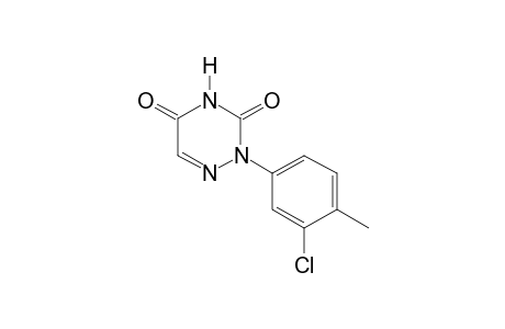 2-(3-CHLORO-p-TOLYL)-as-TRIAZINE-3,5(2H,4H)-DIONE