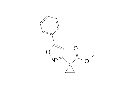 Methyl 1-(5-phenylisoxazol-3-yl)cyclopropane-carboxylate