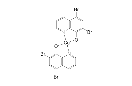 BIS(5,7-DIBROMO-8-QUINOLINOLATO)COPPER