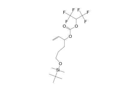 1-[6-(TERT.-BUTYLDIMETHYLSILOXY)-HEXYL]-PROP-2-EN-1-YL-2,2,2-TRIFLUORO-1-(TRIFLUOROMETHYL)-ETHYL-CARBONATE