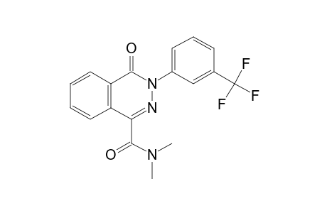 3,4-DIHYDRO-N,N-DIMETHYL-4-OXO-3-(alpha,alpha,alpha-TRIFLUORO-m-TOLYL)-1-PHTHALAZINECARBOXAMIDE