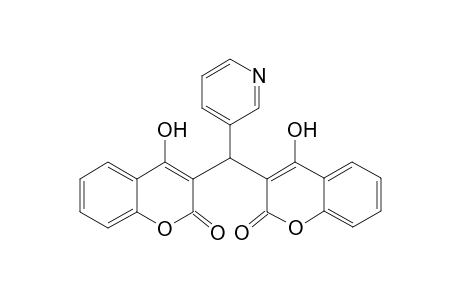 3,3'-(PYRIDIN-3-YL-METHANE-DIYL)-BIS-(4-HYDROXY-2H-CHROMEN-2-ONE)