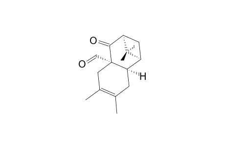 (1R,3R,8S,9R)-(+)-3-FORMYL-5,6,10,10-TETRAMETHYL-TRICYCLO-[7.1.1.0(3,8)]-UNDEC-5-EN-2-ONE