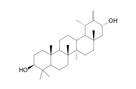 21-ALPHA-HYDROXY-TARAXASTEROL;18-ALPHA,19-ALPHA-URS-20(30)-EN-3-BETA,21-ALPHA-DIOL