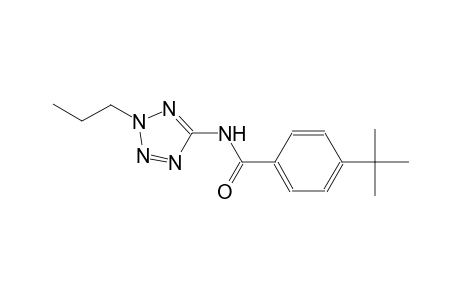 4-tert-butyl-N-(2-propyl-2H-tetraazol-5-yl)benzamide