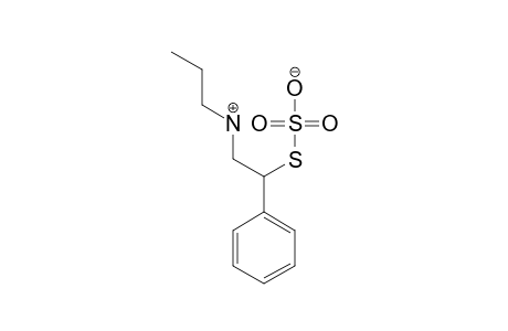 2-(PROPYLAMINO)-1-PHENYLETHANE-1-THIOSULFURIC-ACID