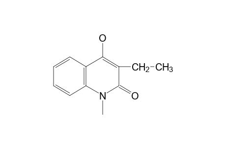 3-ethyl-4-hydroxy-1-methylcarbostyril