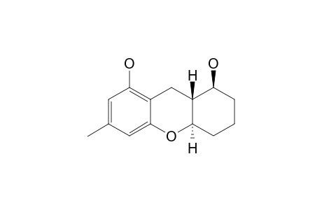 4A,1-(TRANS)-6-METHYL-2,3,4,4A,9,9A-HEXAHYDRO-1H-XANTHEN-1,8-DIOL;CIS-ISOMER