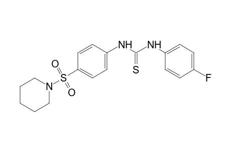 4-fluoro-4'-(piperidinosulfonyl)thiocarbanilide