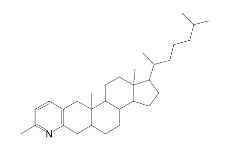 Cholest-2-eno[3,2-b]pyridine, 2'-methyl-