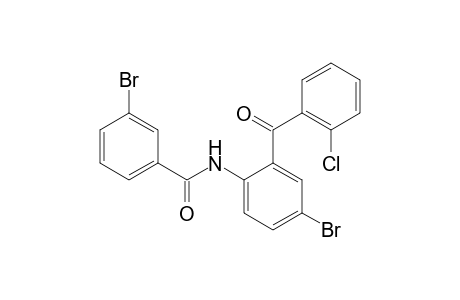 3-Bromo-N-[4-bromo-2-(2-chlorobenzoyl)phenyl]benzamide