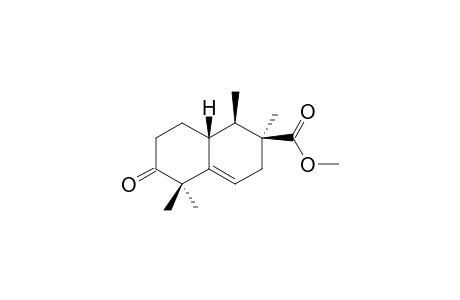 (1R*,2S*,8AR*)-(+/-)-2-METHOXYCARBONYL-6-OXO-1,2,5,5-TETRAMETHYL-1,2,3,5,6,7,8,8A-OCTAHYDRONAPHTHALENE