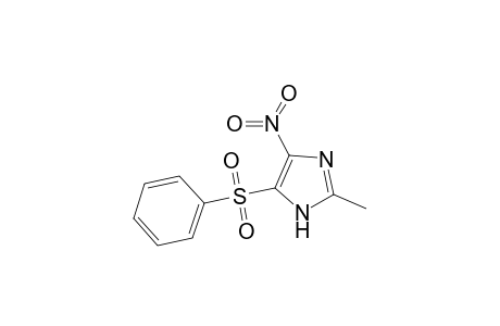 1H-Imidazole, 2-methyl-4-nitro-5-(phenylsulfonyl)-