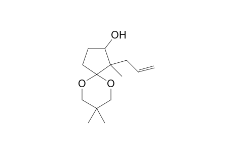 (1RS,2RS)-1,8,8-trimethyl-1-(prop-2'-enyl)-6,10-dioxaspiro[4.5]decan-2-ol