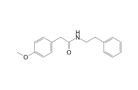 2-(p-methoxyphenyl)-N-phenethylacetamide