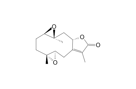 1-BETA,10-BETA:4-ALPHA,5-ALPHA-DIEPOXY-7(11)-ENEGERMACR-8-ALPHA,12-OLIDE