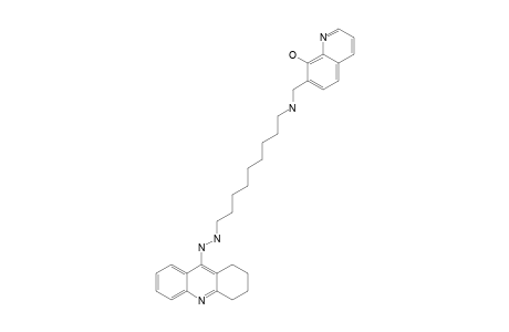 7-{[9-(1,2,3,4-TETRAHYDROYCRIDIN-9-YLAMINO)-NONYLAMINO]-METHYL}-QUINOLIN-8-OL