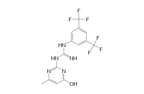 1-(alpha,alpha,alpha,alpha',alpha',alpha'-HEXAFLUORO-3,5-XYLYL)-3-(4-HYDROXY-6-METHYL-2-PYRIMIDINYL)GUANIDINE