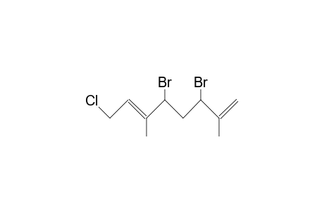 1-Chloro-4,6-dibromo-3,7-dimethyl-2,7-octadiene