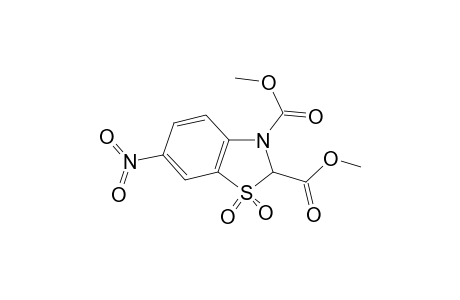 1,1-Diketo-6-nitro-2H-1,3-benzothiazole-2,3-dicarboxylic acid dimethyl ester