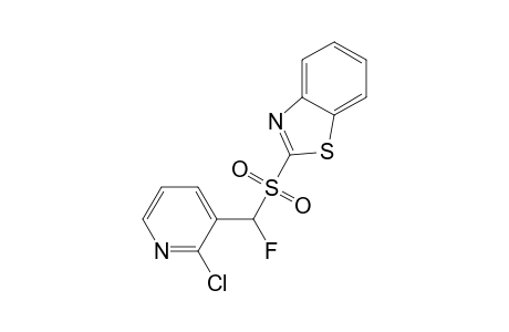 2-[(2-Chloropyridin-3-yl)fluoromethylsulfonyl]benzo[d]thiazole