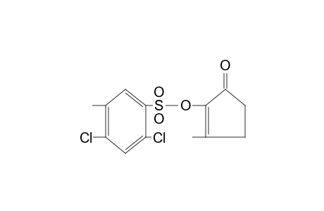 4,6-dichloro-m-toluenesulfonic acid, 2-methyl-5-oxo-1-cyclopenten-1-yl ester