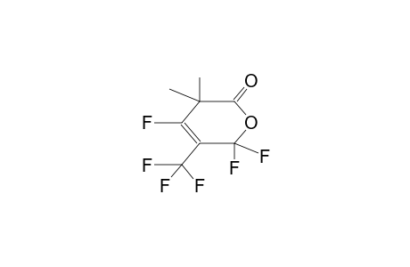 3,3-DIMETHYL-4,6,6-TRIFLUORO-3,6-DIHYDRO-5-TRIFLUOROMETHYL-2H-PYRAN-2-ONE