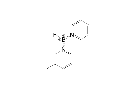 PYRIDINE-3-METHYLPYRIDINE-FLUORO-BORON-DICATION