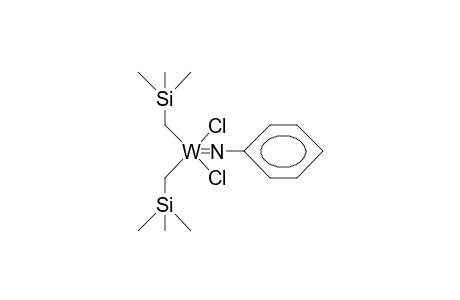 Dichloro-bis(trimethylsilyl-methyl)-phenylimido tungsten