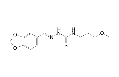 piperonal, 4-(3-methoxypropyl)-3-thiosemicarbazone