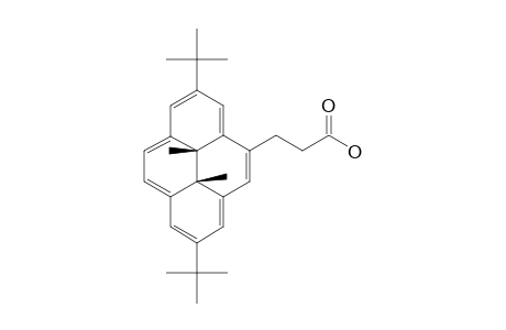 3-[4'-(2',7'-DI-TERT.-BUTYL-TRANS-10'B,10'C-DIMETHYL-10'B,10'C-DIHYDROPYRENYL)]-PROPANOIC-ACID