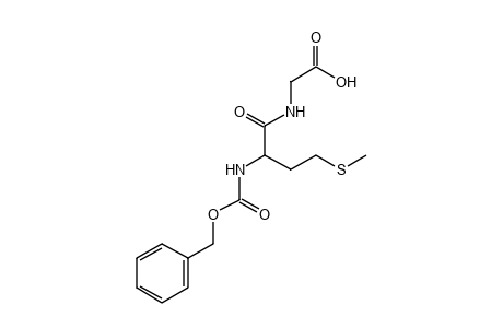 N-(N-carboxy-L-methionyl)glycine, N-benzyl ester