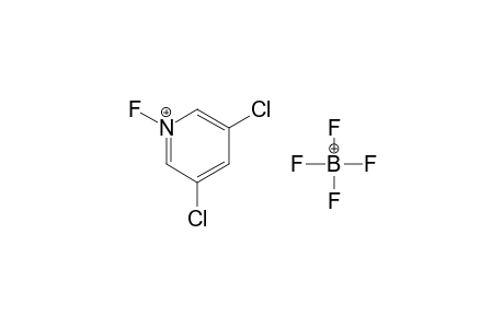 3,5-DICHLORO-1-FLUOROPYRIDINIUM TETRAFLUOROBORATE(1-)