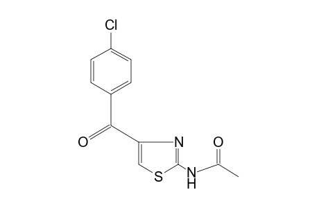 N-[4-(p-chlorobenzoyl)-2-thiazolyl]acetamide