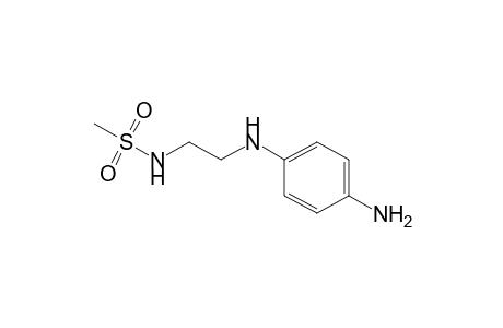 N-methane sulfonyl-N'-(p-amino phenyl)-ethylene diamine