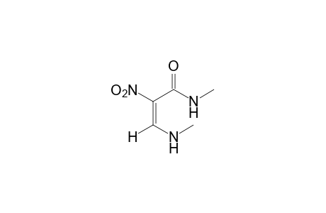 trans-N-methyl-3-(methylamino)-2-nitroacrylamide