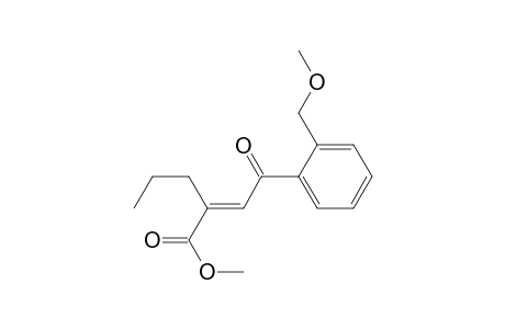 1-(2-(Methoxymethyl)phenyl)-3-(methoxycarbonyl)-2-hexenone