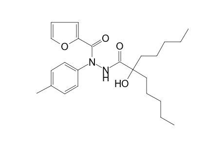 N'-(2-amyl-2-hydroxy-heptanoyl)-N-(p-tolyl)-2-furohydrazide