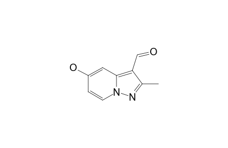 5-hydroxy-2-methylpyrazolo[1,5-a]pyridine-3-carbaldehyde