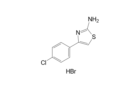 2-amino-4-(p-chlorophenyl)thiazole, monohydrobromide