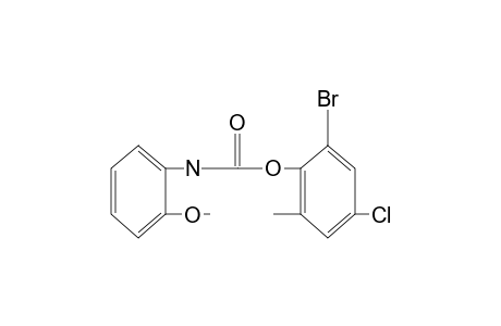 o-methoxycarbanilic acid, 6-bromo-4-chloro-o-tolyl ester