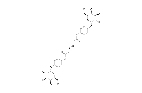 4-(MERCAPTOACETAMIDE)-PHENYL-ALPHA-D-GALACTOPYRANOSYL-DISULFIDE