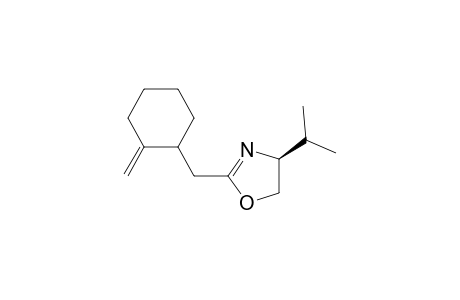 Oxazole, 4,5-dihydro-2-[(2-methylenecyclohexyl)methyl]-4-(1-methylethyl)-, [S-(R*,S*)]-